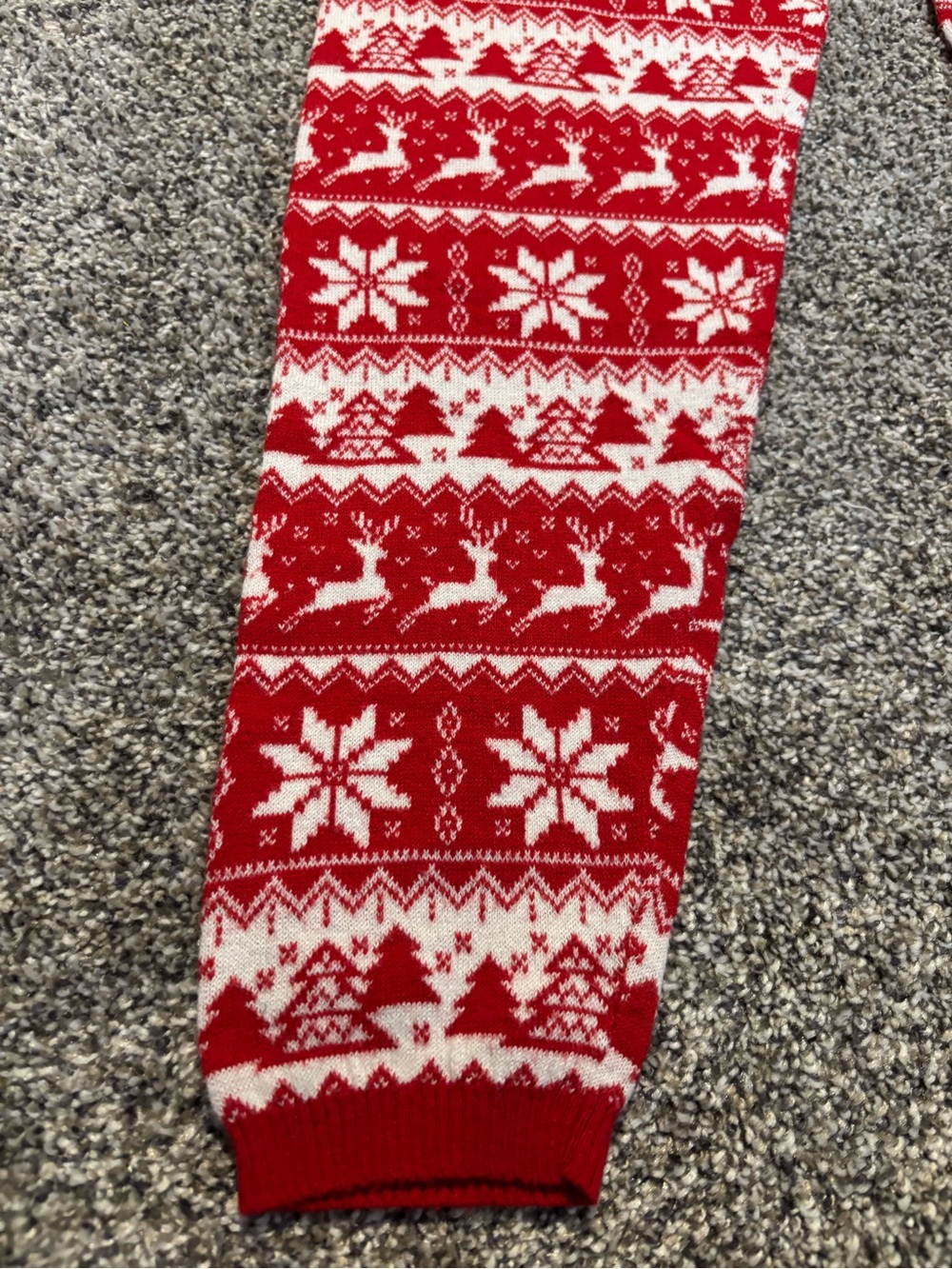 Mossimo Supply Co. Red and White Knit Lounge Pants - Picture 4 of 5